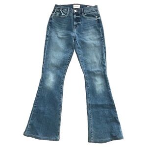 Frame Le High Flare Cairo medium wash jeans
